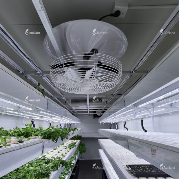 LED-Lighting Hydroponic Shipping Containers