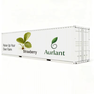 Hydroponics Strawberry Container Farm