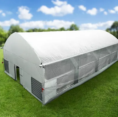 Single Span Film Blackout Greenhouse