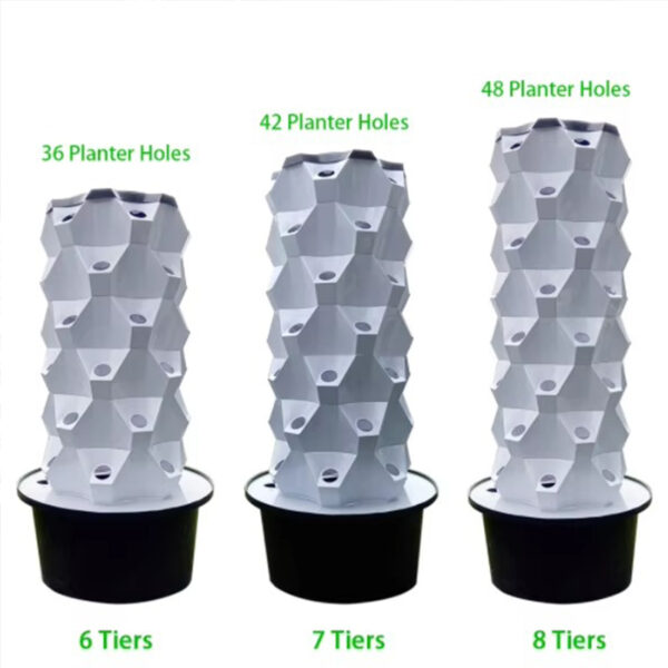 Layered Design Hydroponics Pineapple Tower